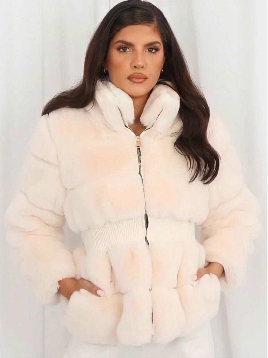 Luxe faux fur coat