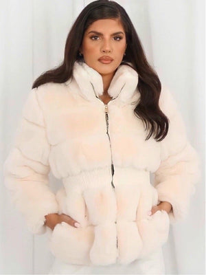 Luxe faux fur coat